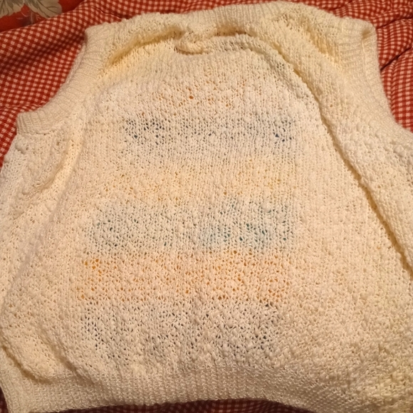 Knitted sweater vest - Picture 2 of 2